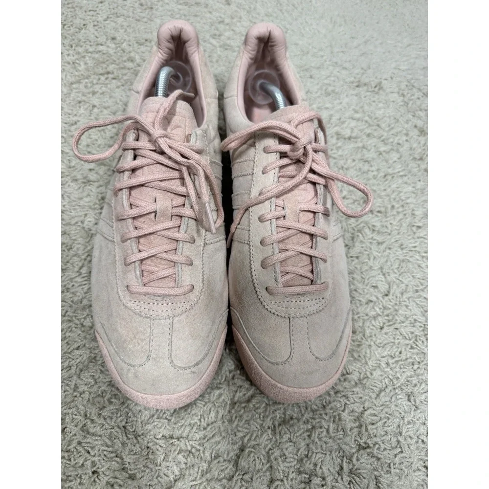 Adidas Samoa Pantone Pink PigSkin Edition‎ Mens 11.5M Sneakers Shoes B27734 Gym